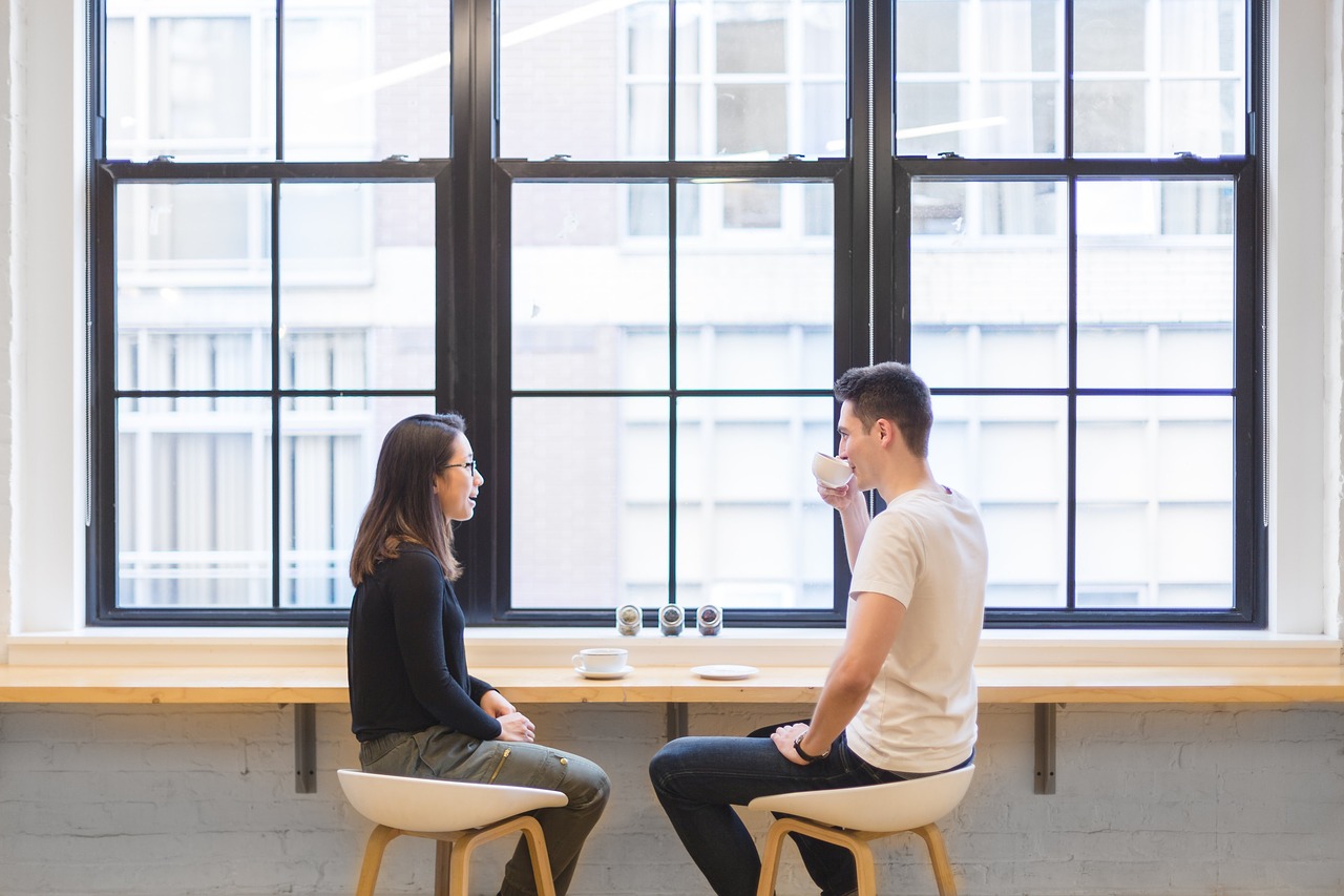 A couple trying to make their first date memorable