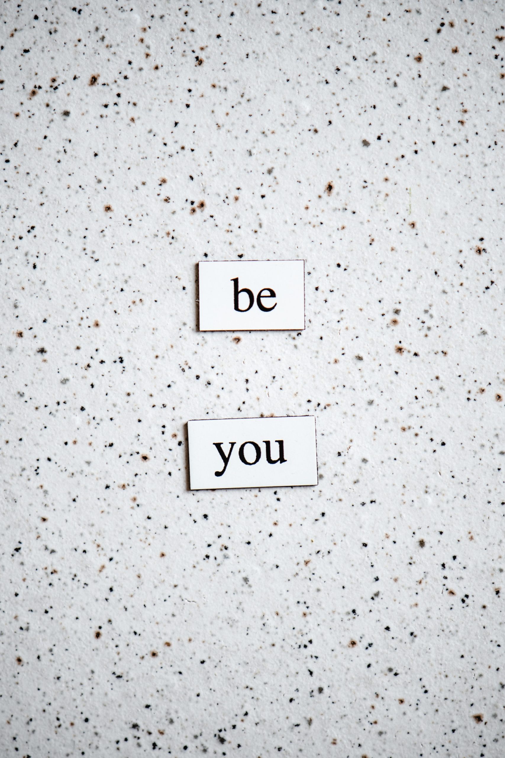 Image with text as be you